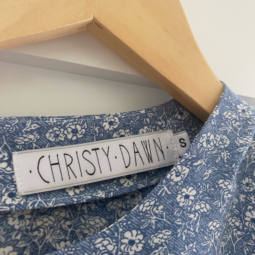 Christy Dawn Matilda Dress in Sky Floral - Size Small